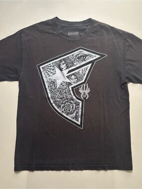 Sun faded famous stars and straps Y2K grunge beautiful women graphic shirt